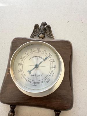 Vintage Springfield Instrument Co. Inc. Barometer