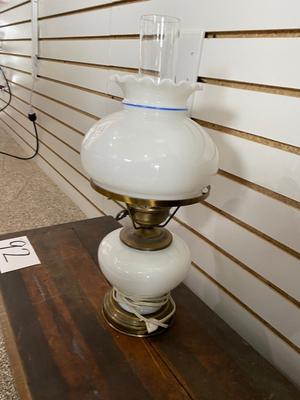 GONE WITH THE WIND HURRICANE LAMP/PARLOR LAMP