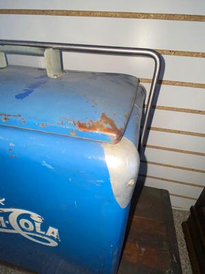 GREAT CONDITION 1950’S METAL PEPSI-COLA COOLER