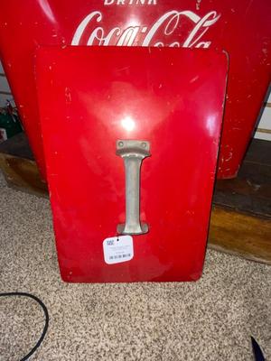 1950’s COCA-COLA GALVANIZED METAL COOLER