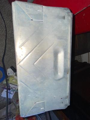 1950’s COCA-COLA GALVANIZED METAL COOLER
