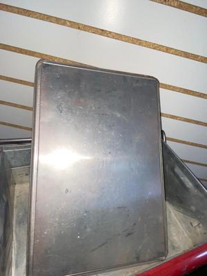 1950’s COCA-COLA GALVANIZED METAL COOLER