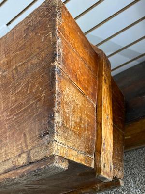 ANTIQUE WOODEN RICE/HARVEST BUCKET
