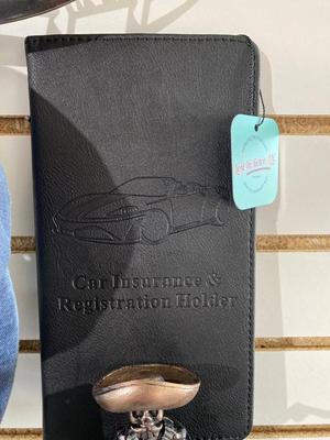 SCRUNCHIES, BALL CAPS, VINYL ALBUM CLOCK, INSURANCE CARD HOLDER AND HOOD ORNAMENT
