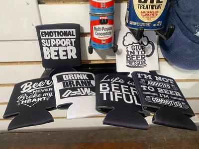 STP OIL CAN AND OTHERS, WITH A VARIETY OF OTHER NEW ITEMS
