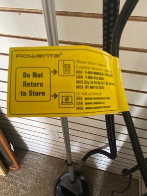 ROWENTA GARMENT STEAMER AND FULL BODY MIRROR