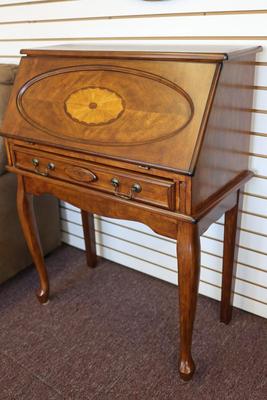 Traditional Style Drop Front Secretary Desk