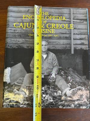 SIGNED The Encyclopedia of Cajun & Creole Cuisine Book by John Folse