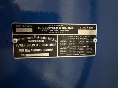 AUTHENTIC RETRO FORD SALES SERVICE GAS PUMP WITH GLOBE
