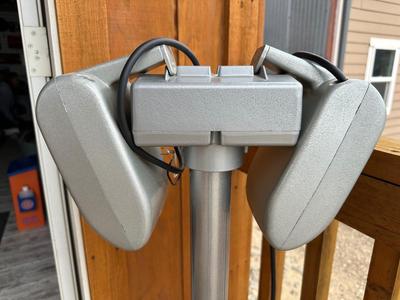 GENUINE DRIVE IN MOVIE SPEAKERS ON A POLE