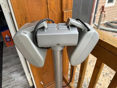 GENUINE DRIVE IN MOVIE SPEAKERS ON A POLE