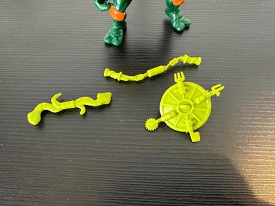 TMNT BREAK FIGHTIN RAPHAEL & ROCK N' ROLL MICHAELANGELO