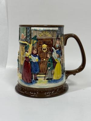 Royal Doulton Beswick Christmas Limited Edition Tankard Stein Mug Vintage