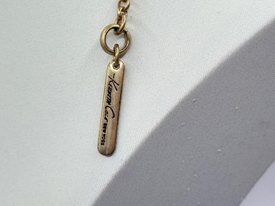 LOT 337J: 21” Kenneth Cole Rock Crystal Pendant Necklace