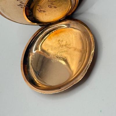 LOT 342J: Vintage Trifold Pocket Watches: Elgin & Seth Thomas