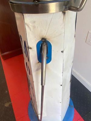 REALLY NEAT HAND CRAFTED REPRODUCTION MOBIL OIL GAS PUMP