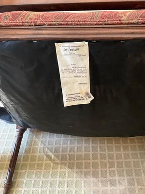 BR645 Paisley Upholstered Arm Chair