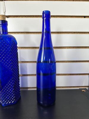 BLUE GLASS BOTTLES (1)