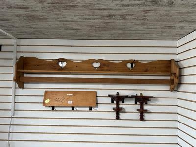 WOODEN WALL SHELVES