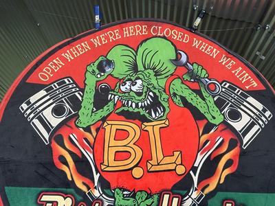 RAT FINK THROW RUG