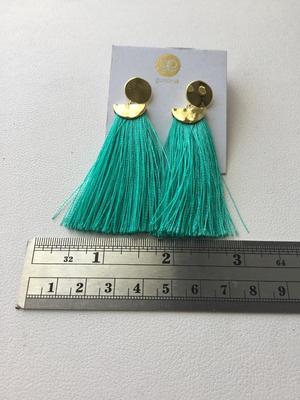 Gorjana marked fashion tassel earrings