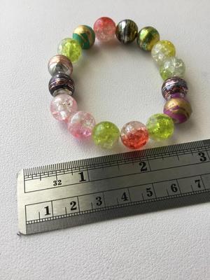 Colorful round stretchy fashion bracelet
