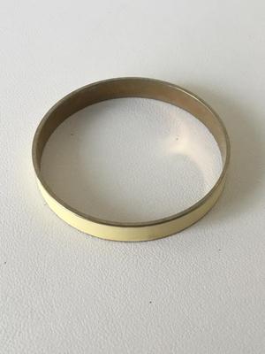 Pastel yellow fashion bracelet