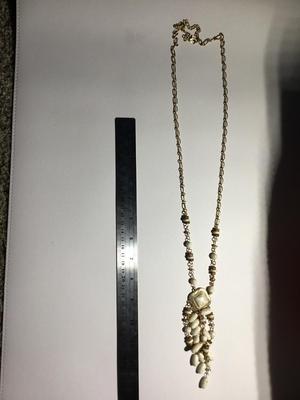 Beautiful western style fashion tassel necklace