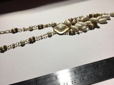 Beautiful western style fashion tassel necklace