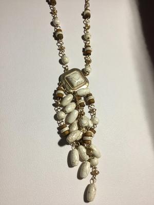 Beautiful western style fashion tassel necklace