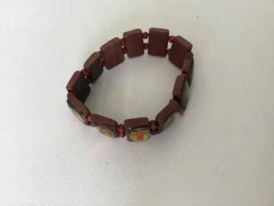 Stretchy religious bracelet