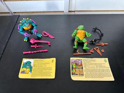 VINTAGE NINJA TURTLE ACTION FIGURES