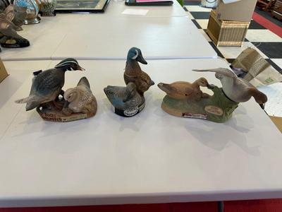 DUCKS UNLIMITED DECANTERS