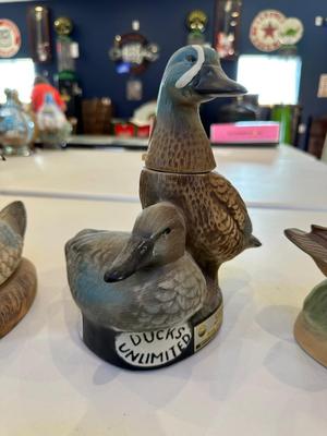 DUCKS UNLIMITED DECANTERS