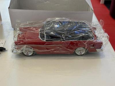 1955 CHEVY WAGON RADIO, RAT FINK LICENSE PLATE AND SEW/IRON ON PATCH