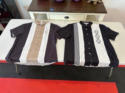 2 MEN'S NEW SHIRTS XL