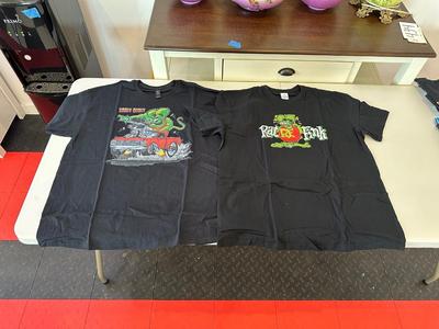 2 RAT FINK T-SHIRTS XL
