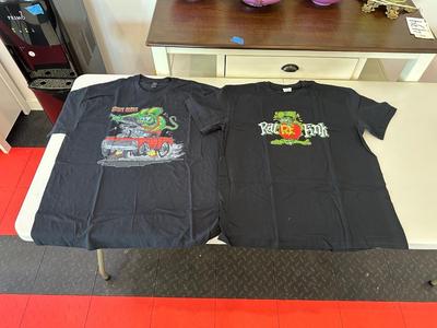 2 NEW RAT FINK T-SHIRTS XL
