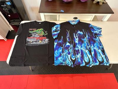 2 NEW MEN'S SHIRTS 2XL