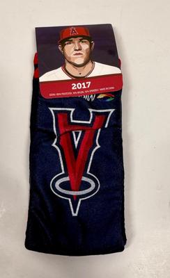 Los Angeles Angels Mike Trout #27 Socks MLB Baseball One Sz. 2017 SGA *NEW