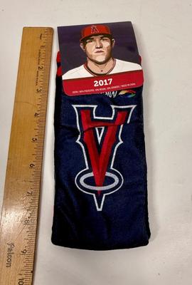Los Angeles Angels Mike Trout #27 Socks MLB Baseball One Sz. 2017 SGA *NEW