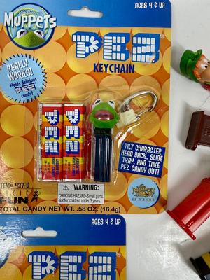 Vintage Keychain Pez Dispenser Lot