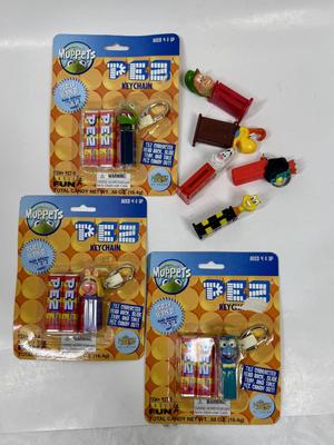Vintage Keychain Pez Dispenser Lot