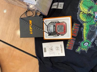 MED RAT FINK T-SHIRT, BEATLES ON VHS AND A VARIETY OF OTHER ITEMS