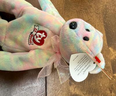 Beanie Baby Lot of 5 - Ty bears and one frog - Original Tags Attached