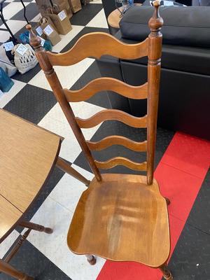 DROP LEAF TABLE AND 4 CHAIRS