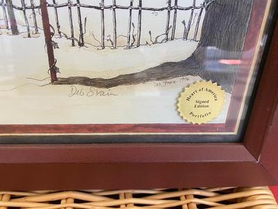 WICKER HAMPER CHRISTMAS DECOR AND MORE!