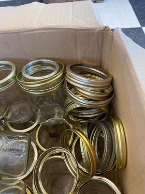 WIDE MOUTH CANNING JARS