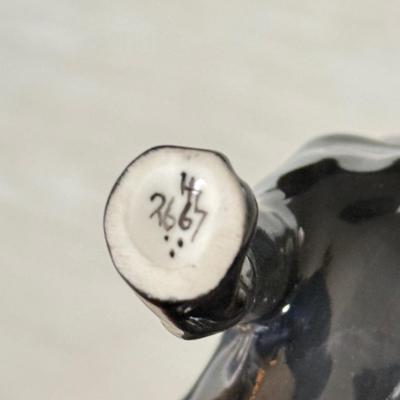 LOT 382K: Rare Vintage Royal Doulton Black Labrador Bone China Figurine