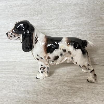 LOT 383K: Rare Vintage Royal Doulton Cocker Spaniel Bone China Figurine